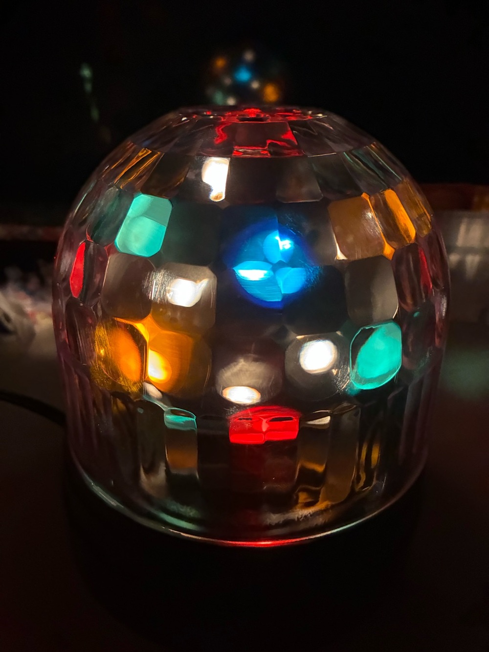 Revolving LED Party Light | Color Changing Rotating Disco Light | 1 Light - Picture 4 of 5